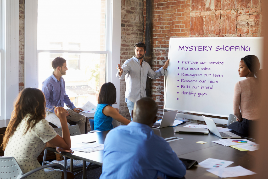 Teamwork is needed to plan and launch a mystery shopping program
